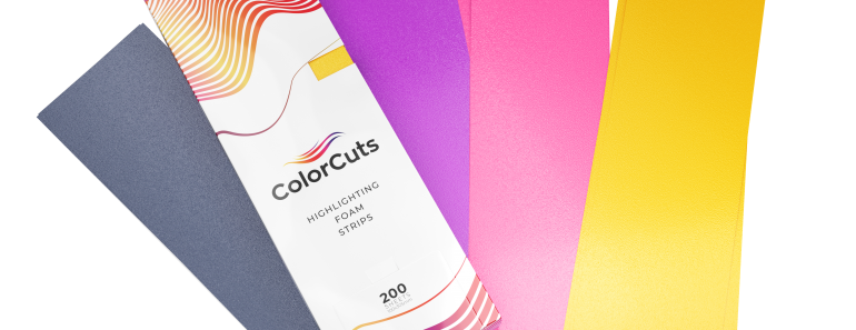 cartine in schiuma per tinta ColorCuts