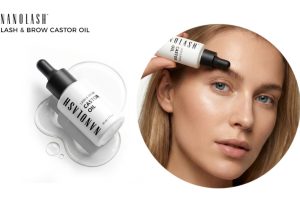 sopracciglia olio di ricino nanolash